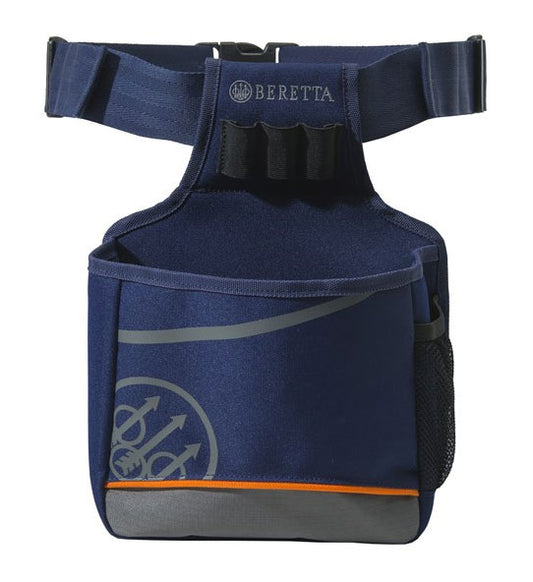 Beretta Uniform Pro EVO Cartridge Pouch, a waist bag designed for carrying up to 50 cartridges, features an adjustable belt for convenience.