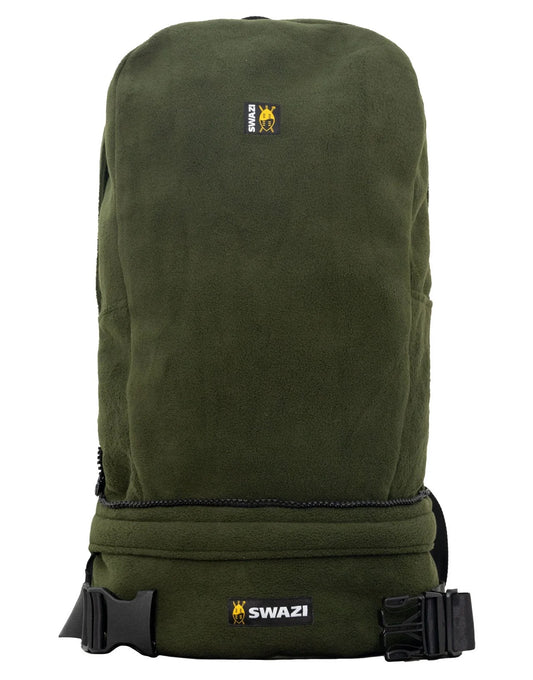 Swazi Two Compartment Buffalo Bag | 33L, showcasing durable construction with two main compartments, reinforced shoulders, and ergonomic features for practical hunting and outdoor use.
