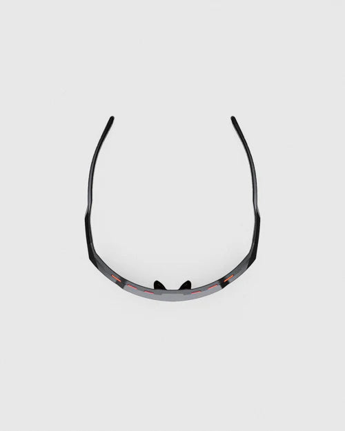 Ranger SuperShot - Black Frame & 3 Lens Magnetic Kit features sleek black sunglasses with interchangeable lenses for optimal shooting clarity.