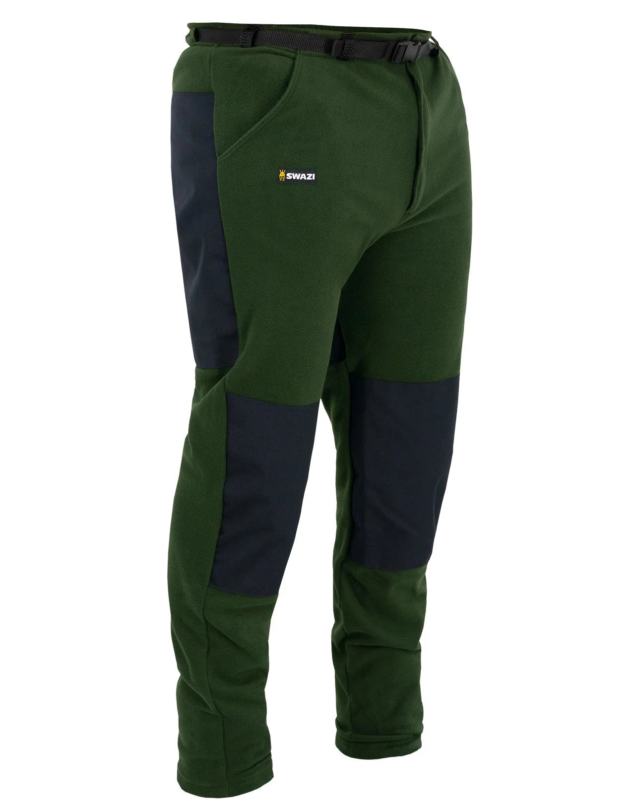 Swazi Steevos Pants | Tough, Reinforced Fleece Trousers with reinforced knees, backside, zippered fly, and side pockets, designed for durability and comfort.