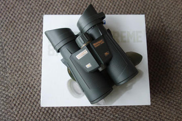 Steiner Ranger Xtreme 8x42 Binoculars on display, showcasing its compact design and precision optics, ideal for outdoor enthusiasts seeking clear, detailed views.
