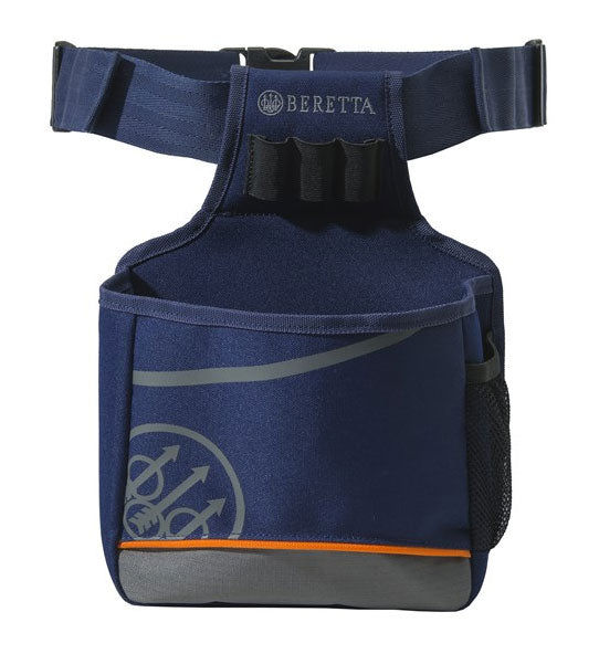 Beretta Uniform Pro EVO Cartridge Pouch, a waist bag designed for carrying up to 50 cartridges, features an adjustable belt for convenience.