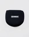 Ranger SuperShot - Black Frame & 3 Lens Magnetic Kit featuring a sleek black bag with a visible logo, ideal for storing interchangeable shooting lenses.