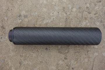 Wave Carbon Rimfire/Airgun Moderator 17-22" 1/2 x 20 UNF