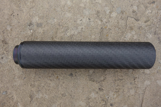 Wave Carbon Rimfire/Airgun Moderator 17-22" 1/2 x 20 UNF