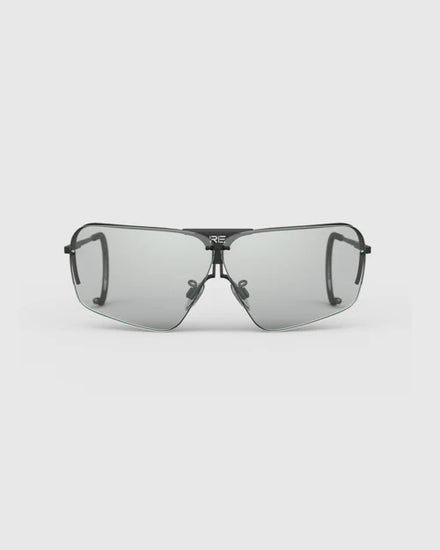 Ranger Edge Frame | Matte Black sunglasses with sleek design, adjustable nose bridge, and angular lenses for fog prevention, featuring CombatCoat™ Cerakote finish for durability.