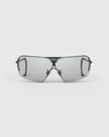 Ranger Edge Frame | Matte Black sunglasses with sleek design, adjustable nose bridge, and angular lenses for fog prevention, featuring CombatCoat™ Cerakote finish for durability.