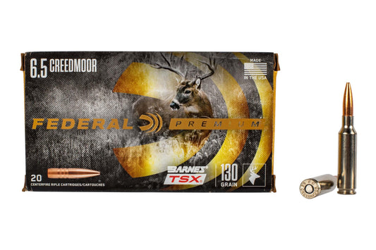 6.5 Creedmoor 130g Barnes TSX Copper