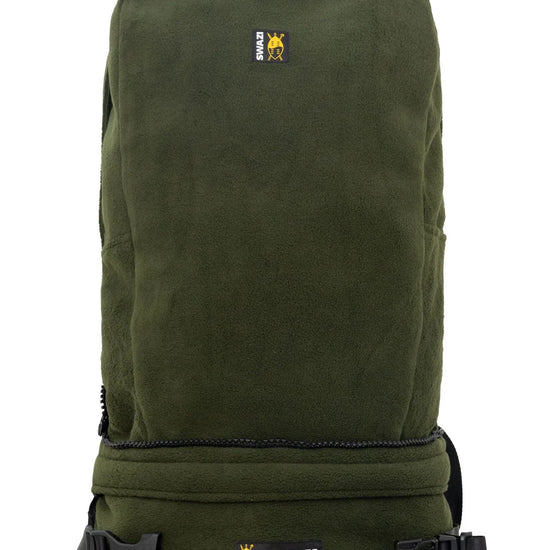 Swazi Two Compartment Buffalo Bag | 33L, showcasing durable construction with two main compartments, reinforced shoulders, and ergonomic features for practical hunting and outdoor use.