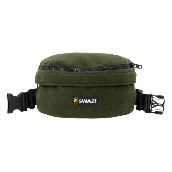 Swazi Two Compartment Buffalo Bag | 33L with black straps, featuring dual compartments for versatile storage, reinforced for durability and comfort.