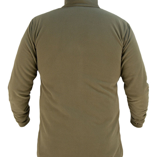 Swazi Micro Shirt: Warm, breathable fleece jumper with full front YKK® zip, large zippered pockets, fleecy collar, and snug-fit hem drawcord.