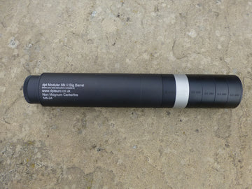 DPT Over Barrel (big barrel) Stainless baffle  5/8th unef