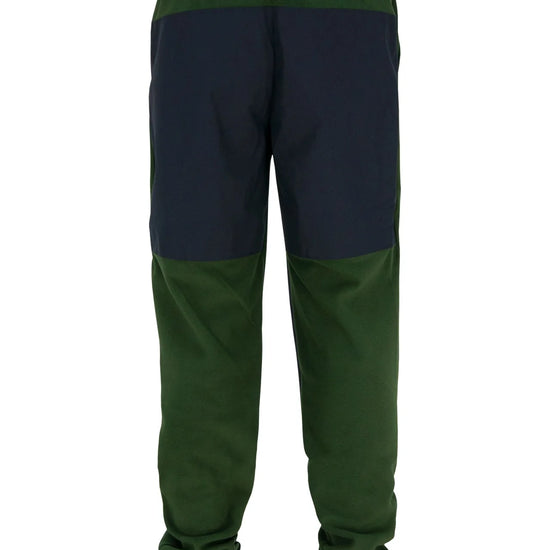 Swazi Steevos Pants | Tough, Reinforced Fleece Trousers featuring reinforced knees and backside with zippered fly, straight legs, and side pockets shown against a plain backdrop.
