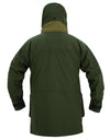 Swazi Wapiti XP Men's Hunting Jacket with hood, featuring waterproof AEGIS® fabric, hand warmer pockets, adjustable zip-off hood, and bistable pockets for easy access.