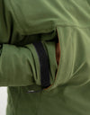 Swazi Wapiti XP Men's Hunting Jacket featuring a zip-off hood, hand warmer pockets, and a durable outer made from quiet, waterproof AEGIS® Whisper fabric.