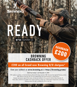 Browning Cashback