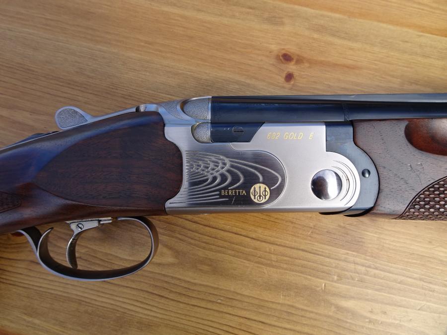 Beretta 682 Gold E Trap Shotgun.